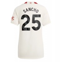 Echipament fotbal Manchester United Jadon Sancho #25 Tricou Treilea 2023-24 pentru femei maneca scurta